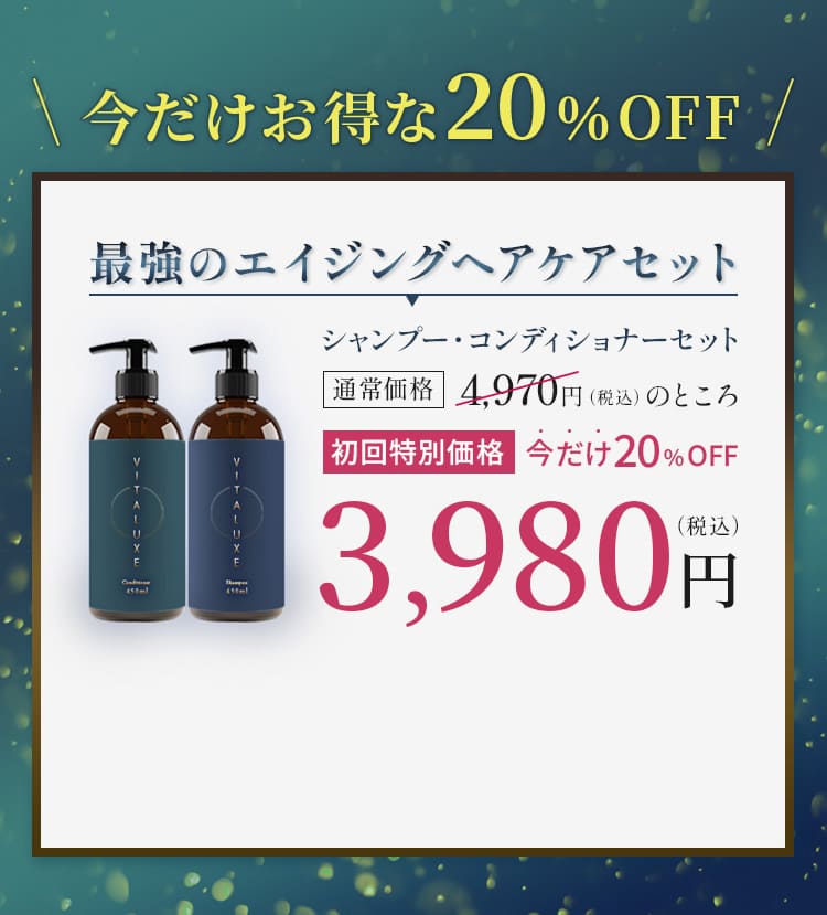 今だけお得な20%OFF
